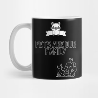 Pets are family Mug